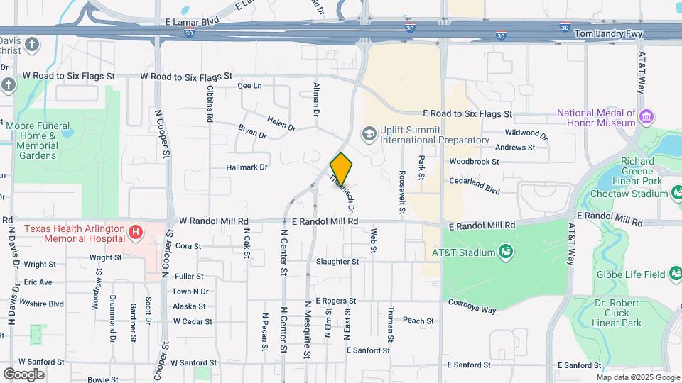 1100 Thannisch Dr Map and Location Details