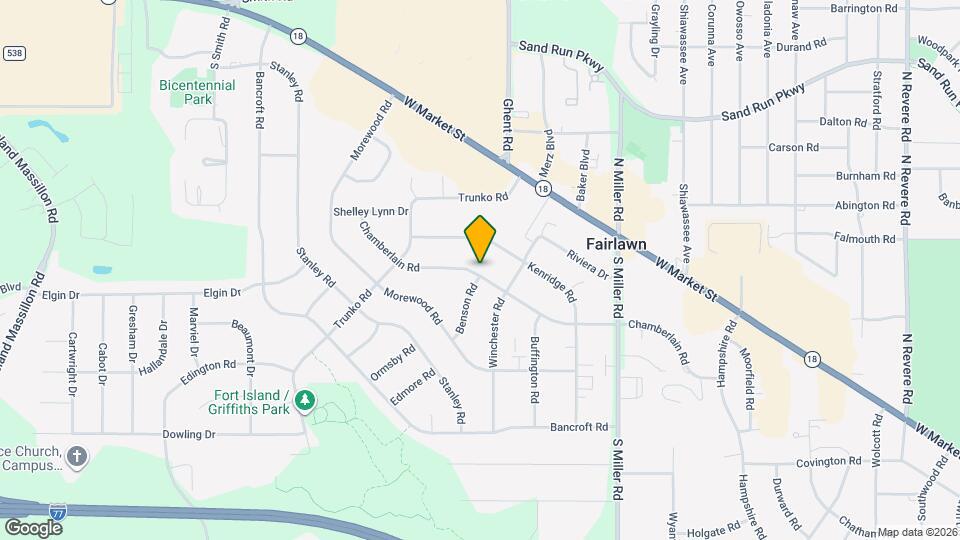 2947 Chamberlain Rd Map and Location Details