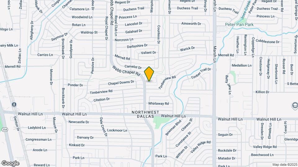 3404 Evening Petal Ln Map and Location Details