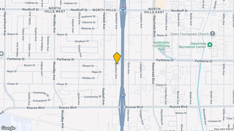 8638 Aqueduct Ave Map and Location Details