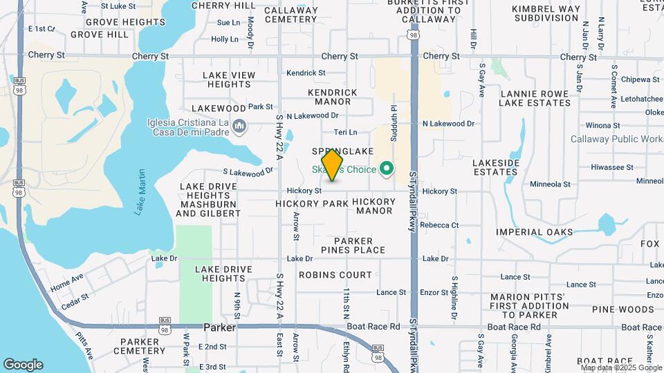5209 Hickory St Map and Location Details