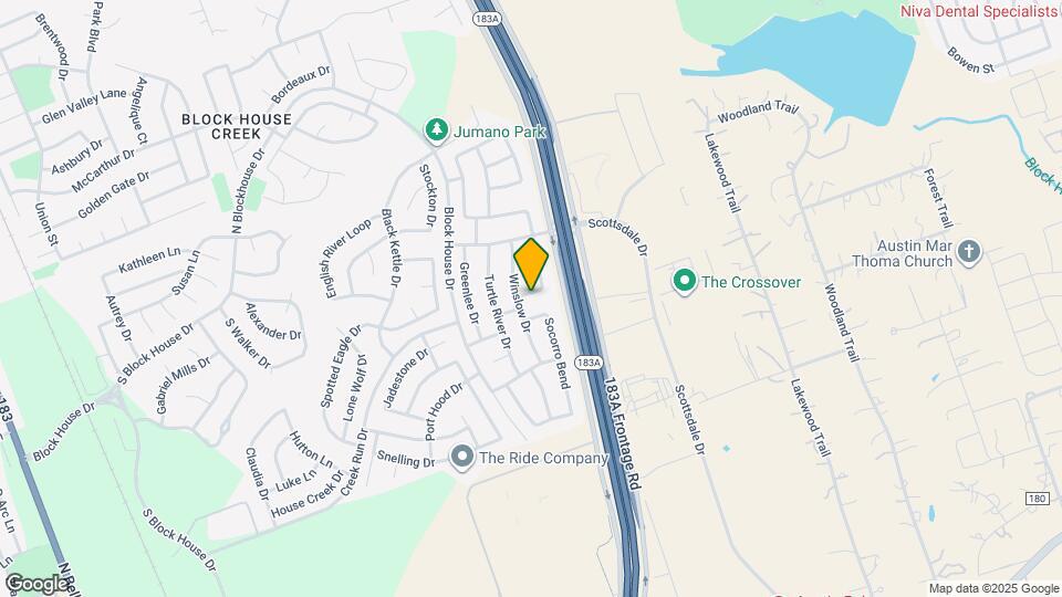 1502 McDowell Bend Map and Location Details