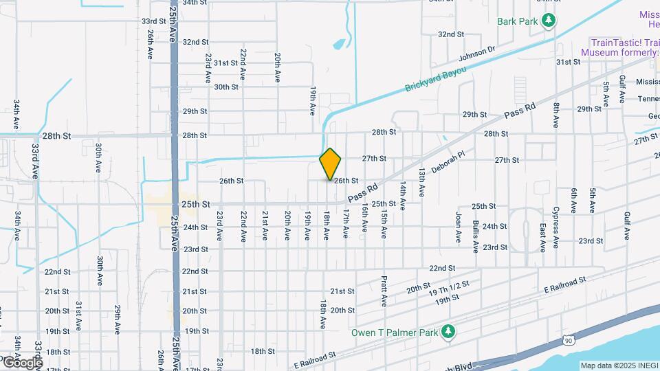 2524 18th Ave Map and Location Details