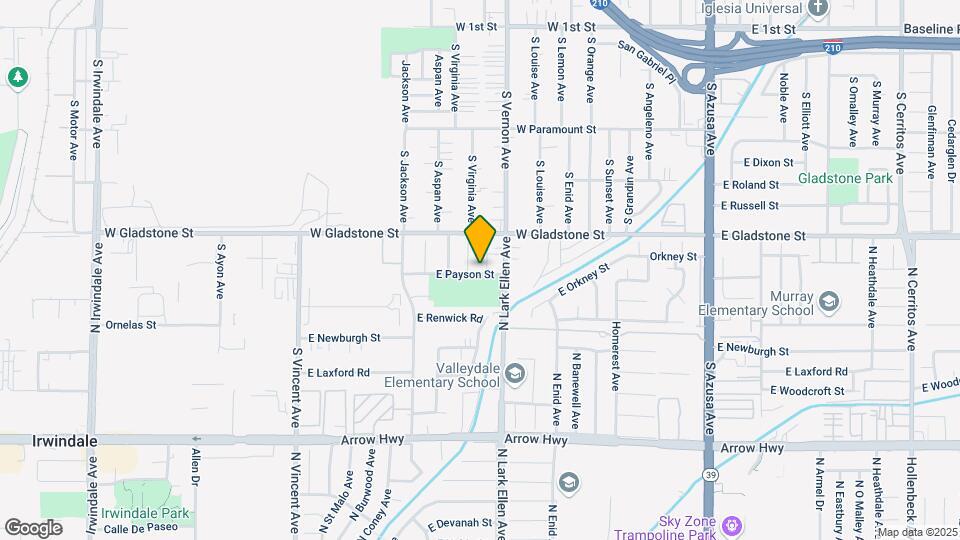 5503 N Roxburgh Ave Map and Location Details