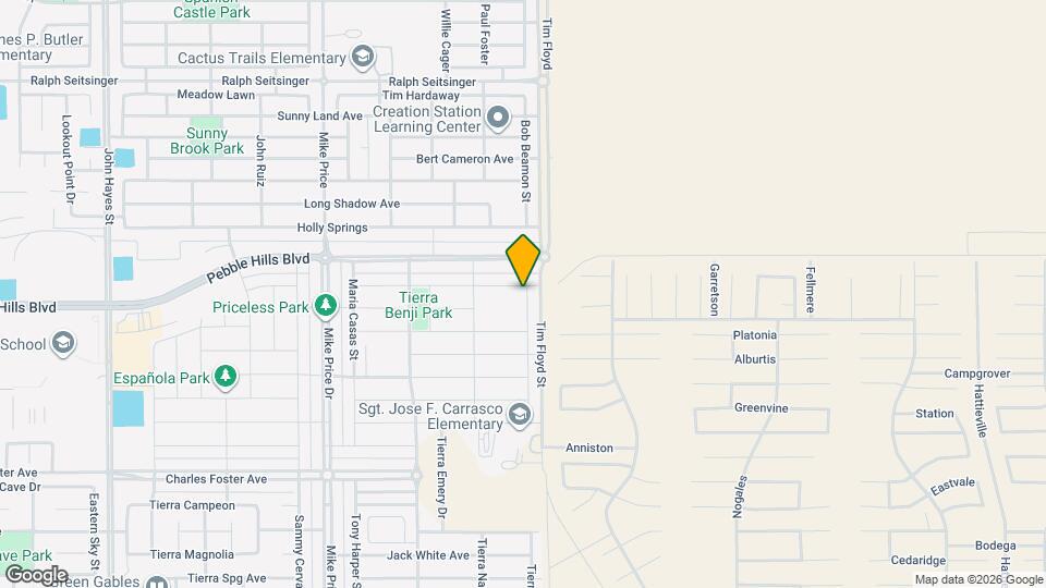 14944 Tierra Isaiah Ave Map and Location Details