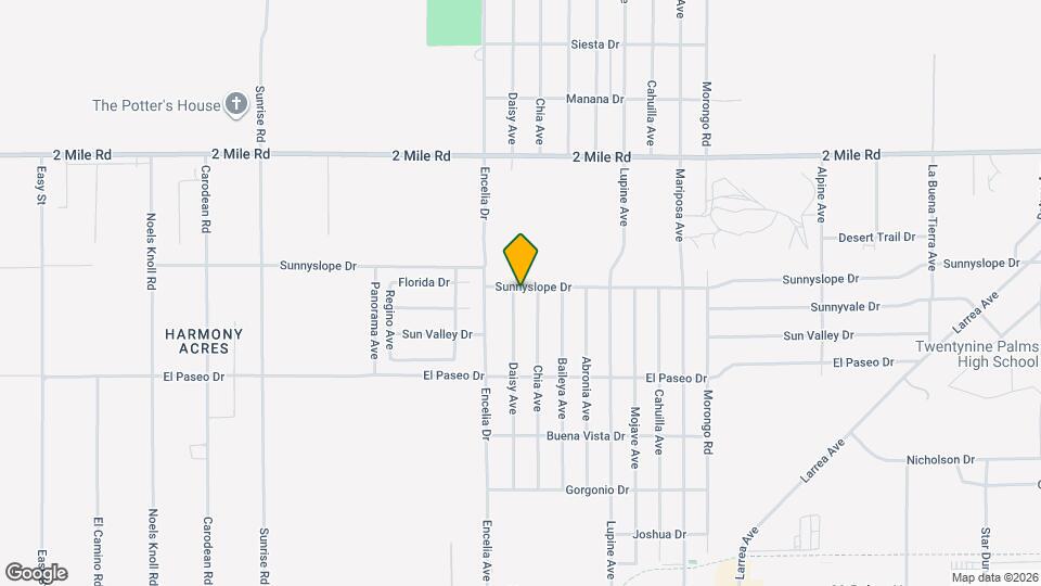 71745 Sunnyslope Dr Map and Location Details