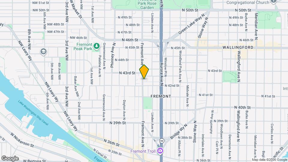 4214 Fremont Ave N Map and Location Details