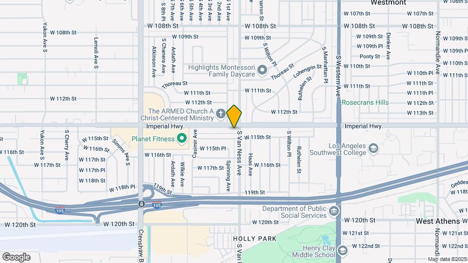 2214 W Imperial Hwy, Unit 3 Map and Location Details