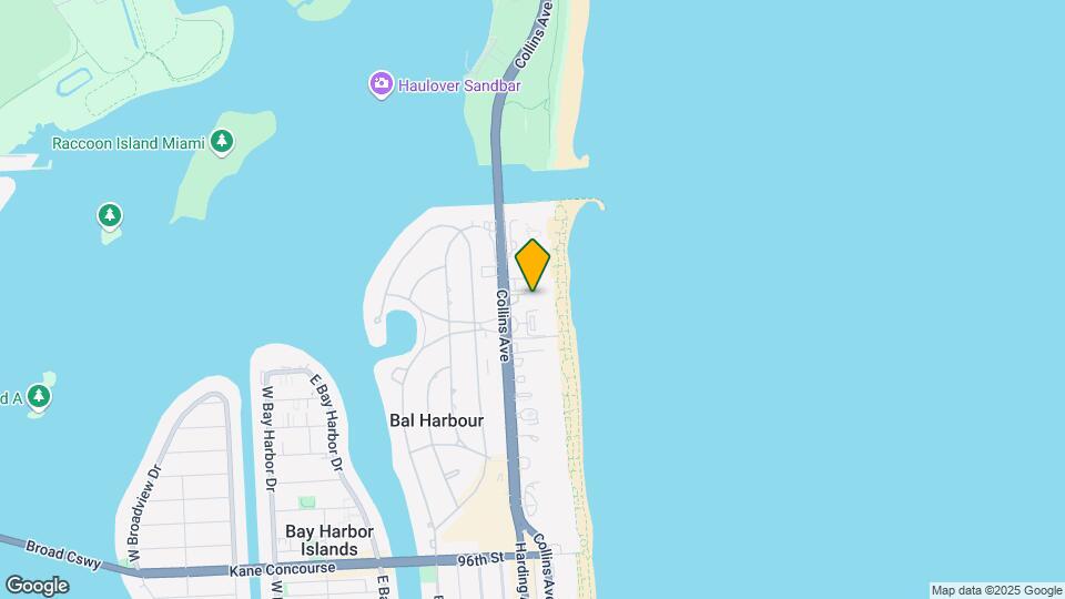 10205 Collins Ave Mapa y Detalles de la Ubicación