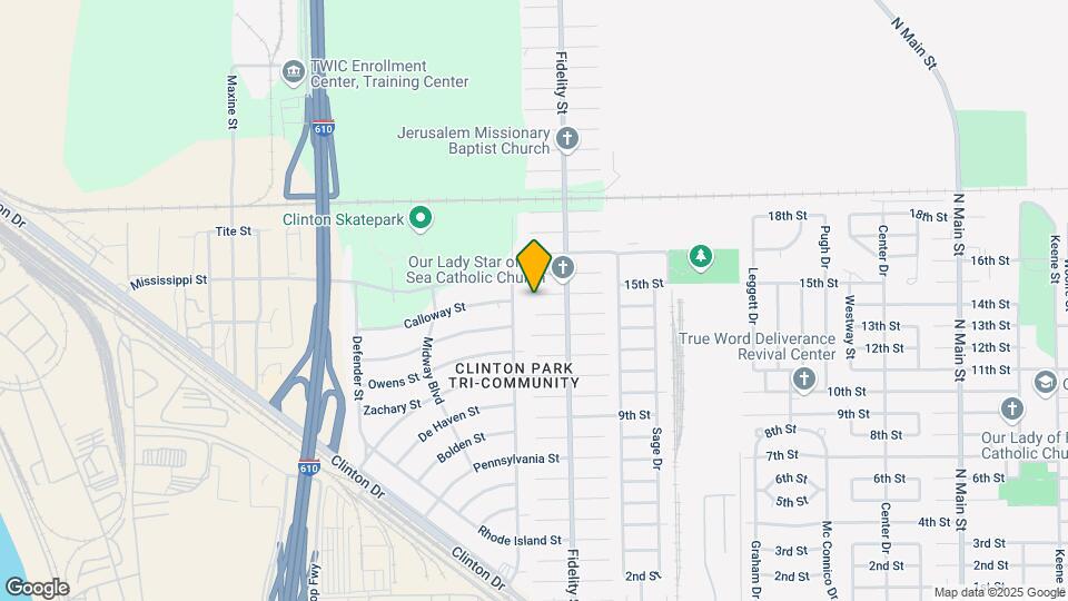 306 Calloway St Map and Location Details