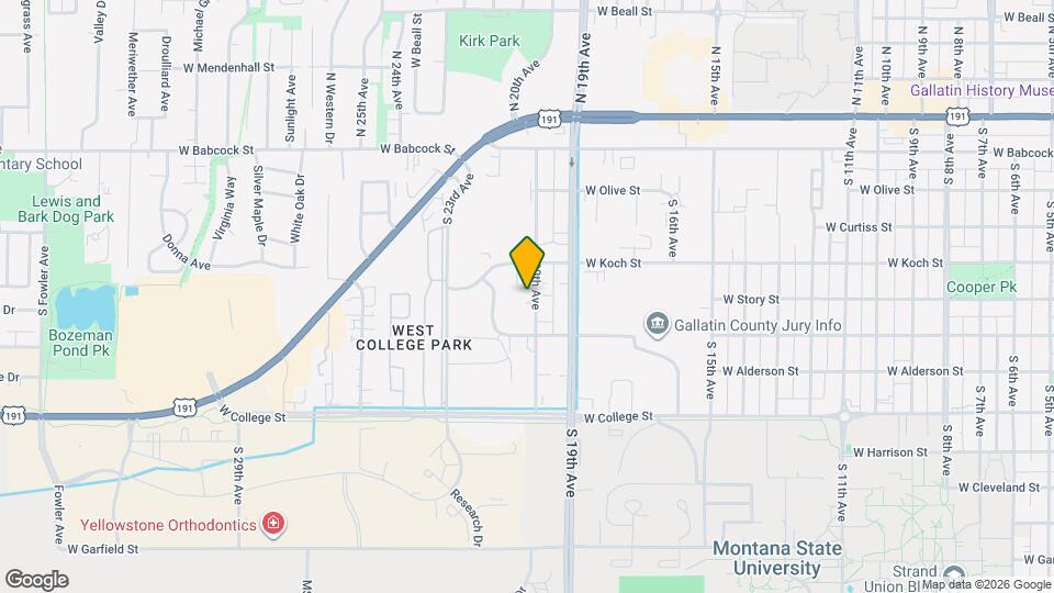 413 S 20th Ave Map and Location Details
