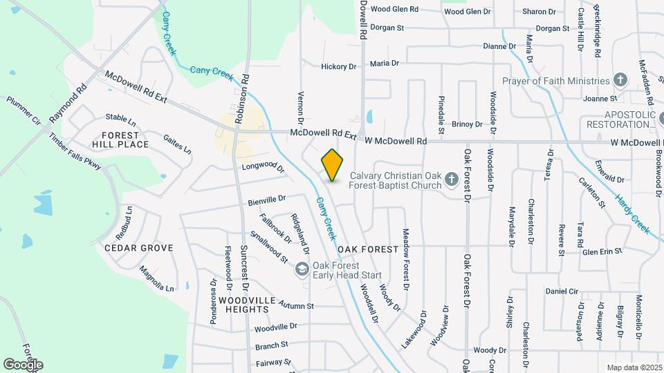 1422 Wooddell Dr Map and Location Details