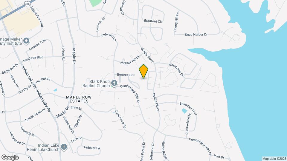 127 Otter Glen Dr Map and Location Details