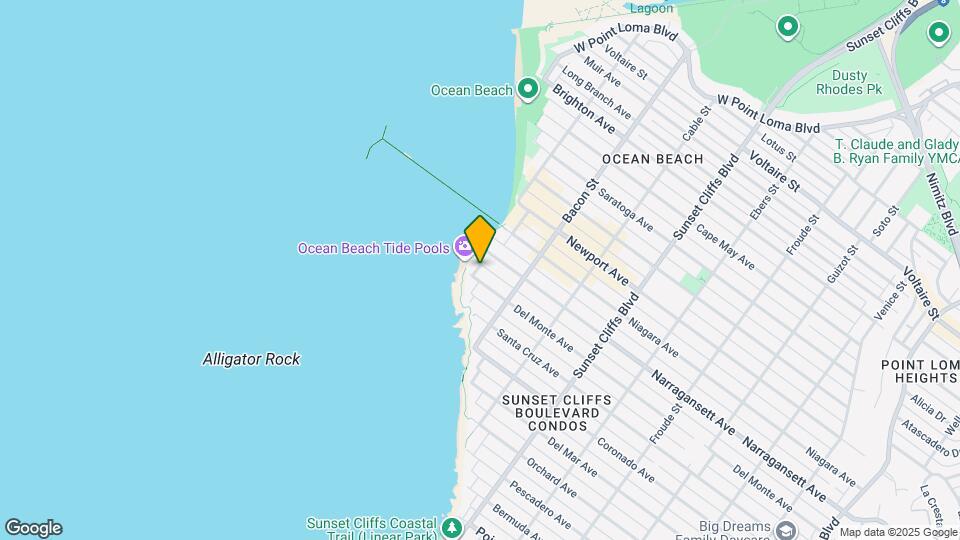 5080 Del Monte Ave Map and Location Details