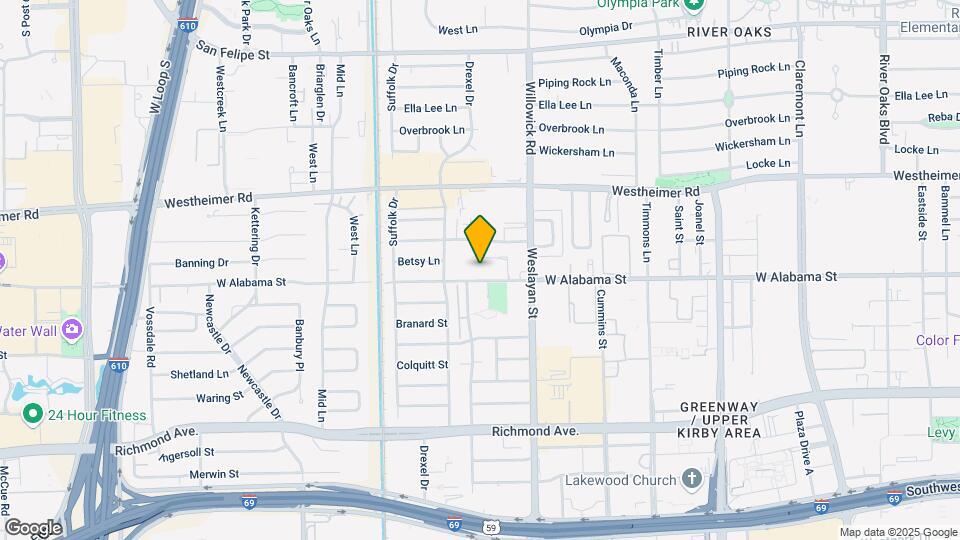 3922 W Alabama St Map and Location Details