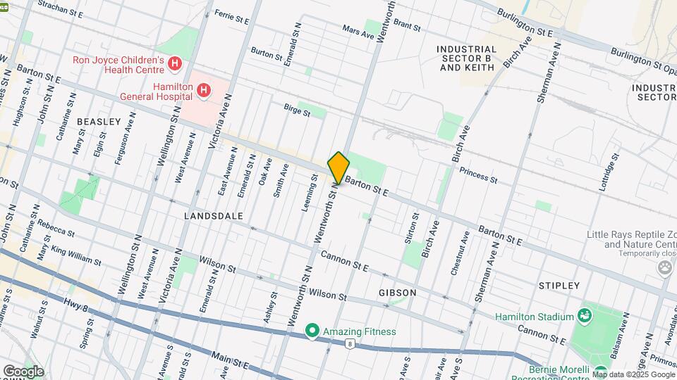 214-216 Wentworth St N Map and Location Details