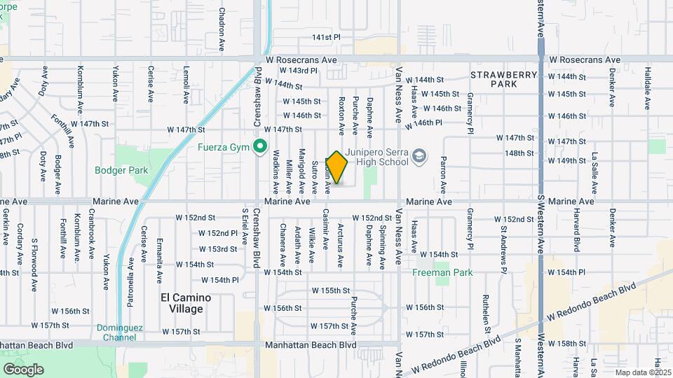 15020 Dublin Ave Map and Location Details