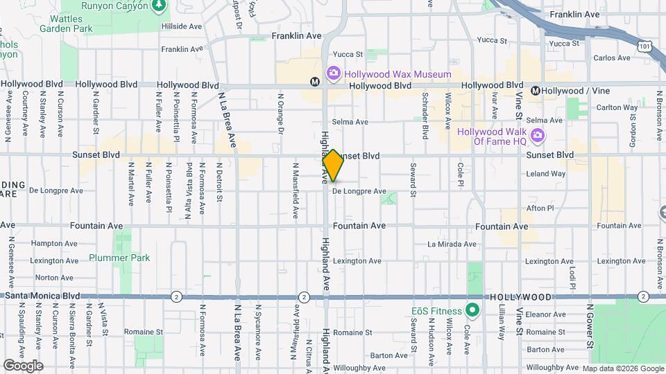 Miles at Highland CoLiving Mapa y Detalles de la Ubicación