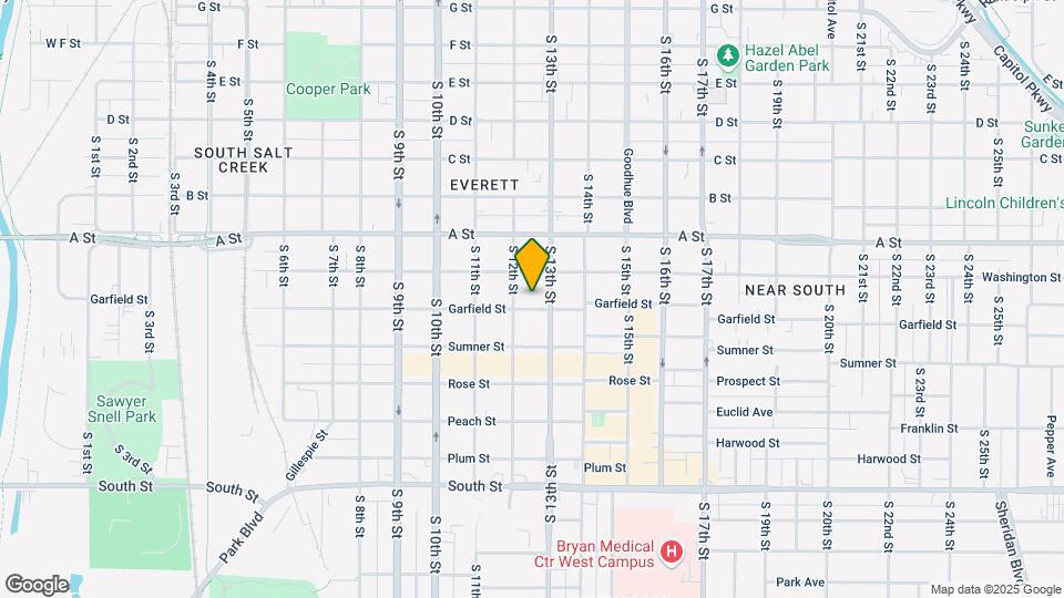 1228 Garfield Mapa y Detalles de la Ubicación