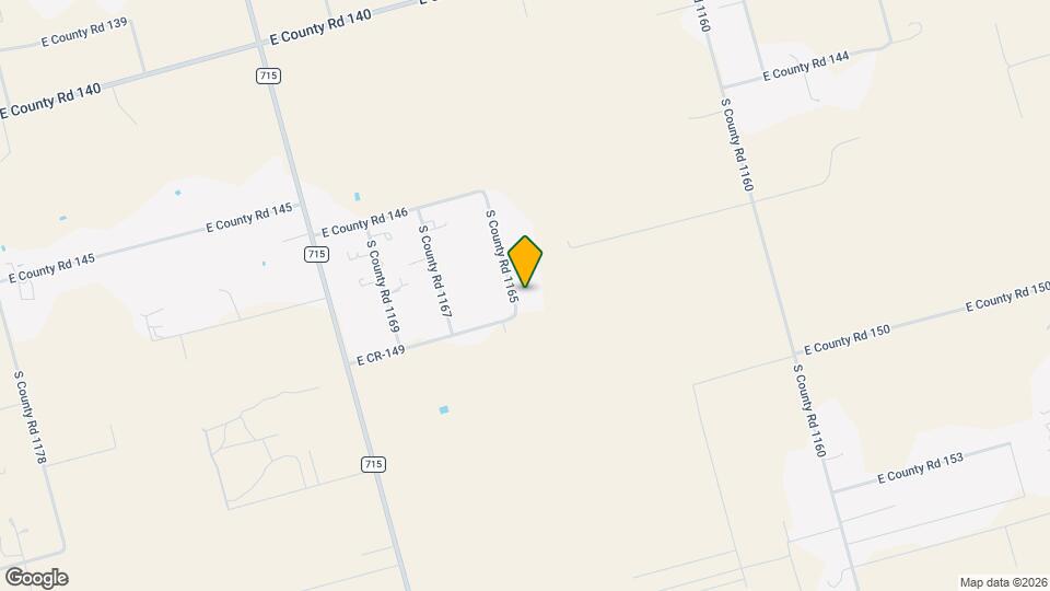 6309 S County Rd 1165 Map and Location Details
