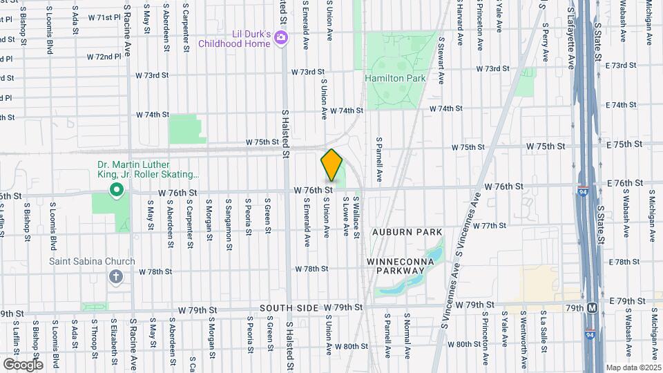 7559 S Union Ave Map and Location Details