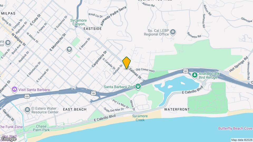 1317 Punta Gorda Street Map and Location Details