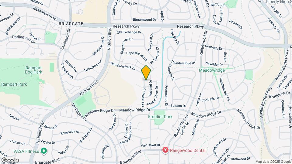 8315 St Helena Dr Map and Location Details