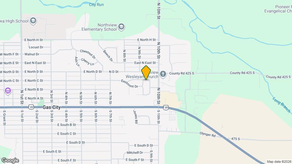836 Eastmont Dr Map and Location Details
