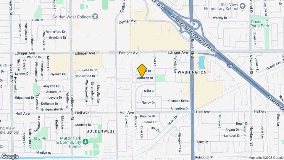 7572 Amazon Dr Map and Location Details