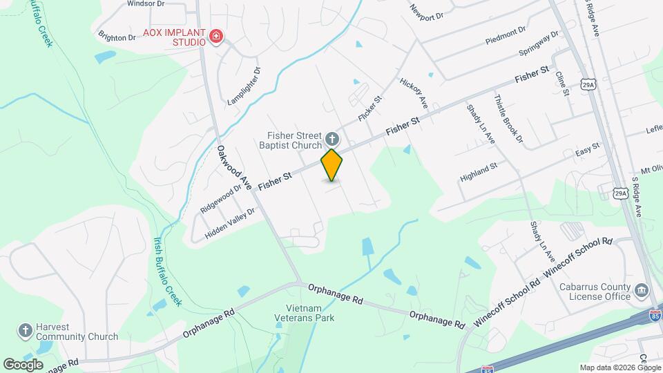 820 Turning Point Ln Mapa y Detalles de la Ubicación