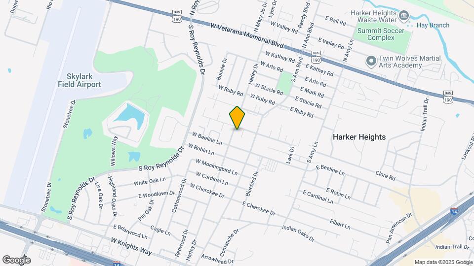 803 Harley Dr Map and Location Details