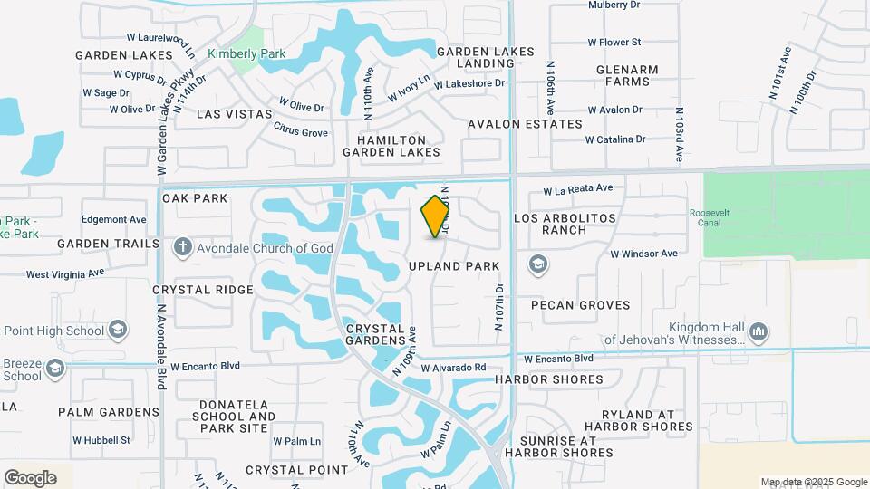10859 W Windsor Ave Map and Location Details