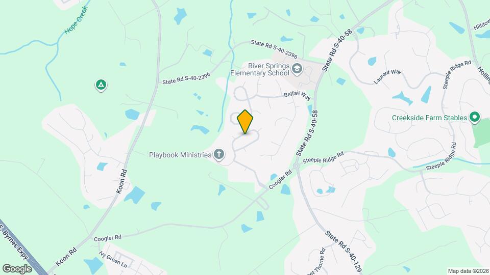 209 Amberwood Cir Map and Location Details
