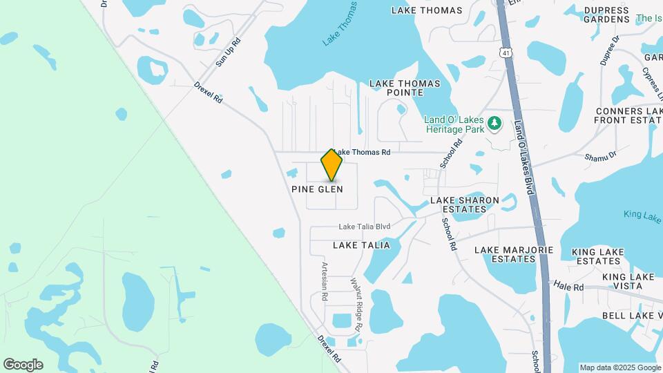 5113 Alderbrook Pl Map and Location Details