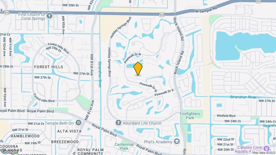 7700 NW 29th St Map and Location Details