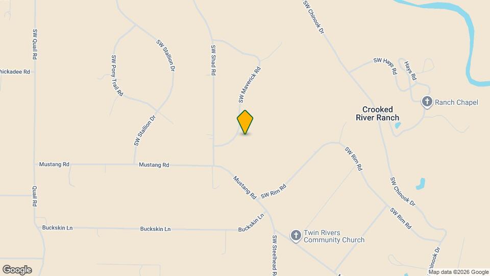 15047 SW Maverick Rd Map and Location Details