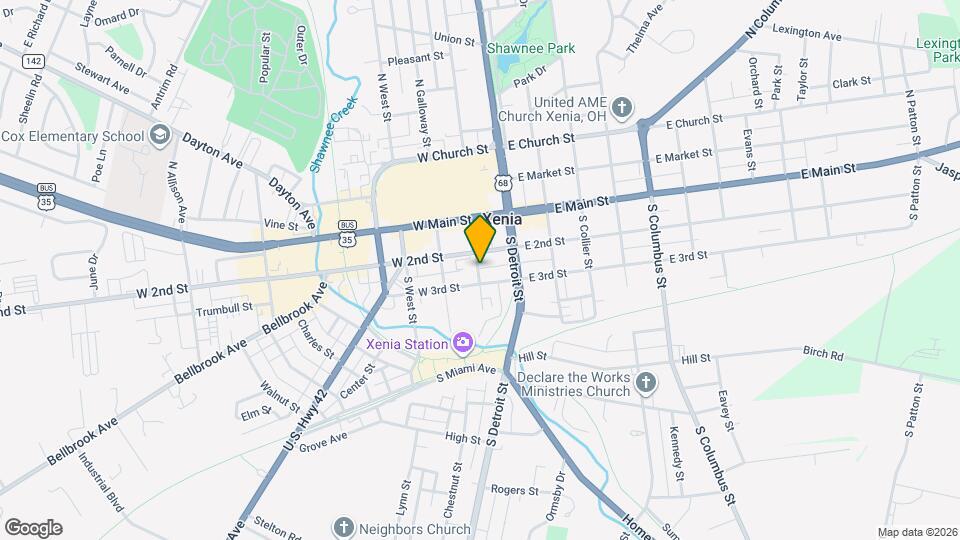 129 S King St Mapa y Detalles de la Ubicación