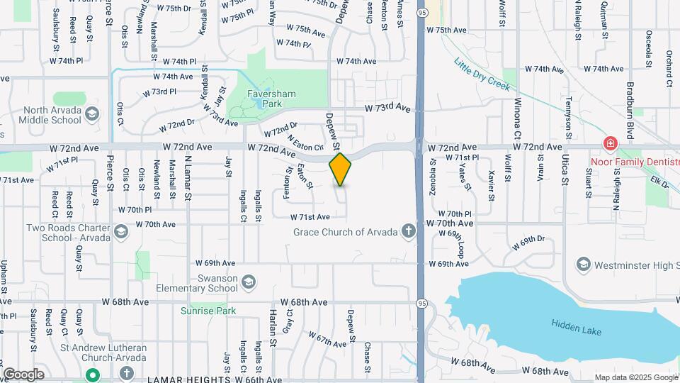 7152 Depew Cir Map and Location Details