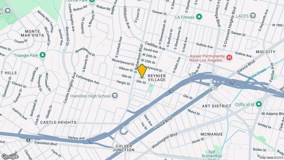 8937 Olin St Map and Location Details