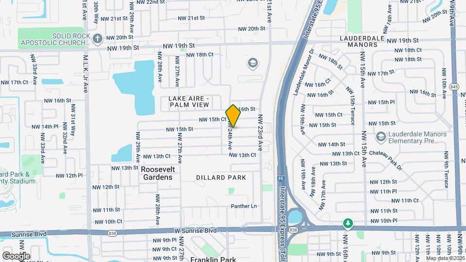 2348 NW 15th St Map and Location Details