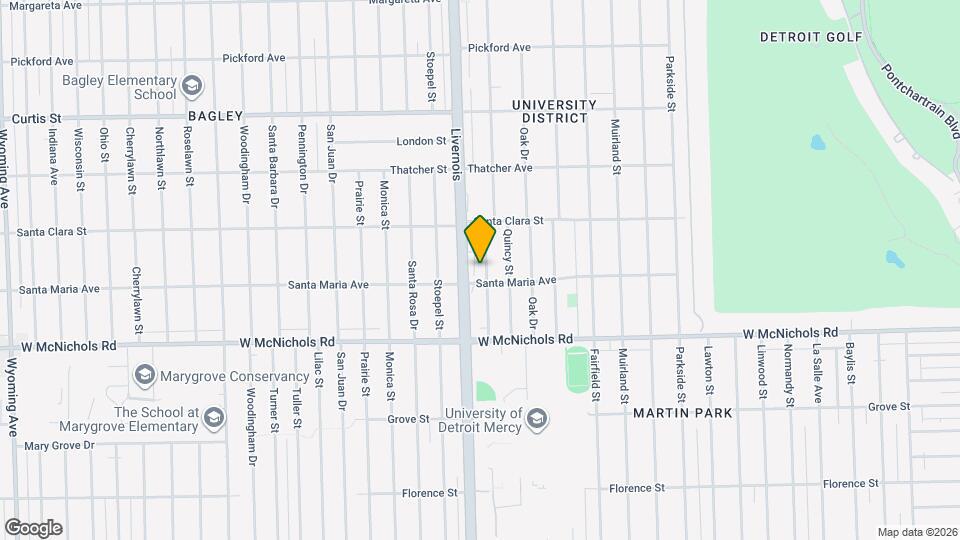 17325 Warrington Dr, Unit 17325 Mapa y Detalles de la Ubicación