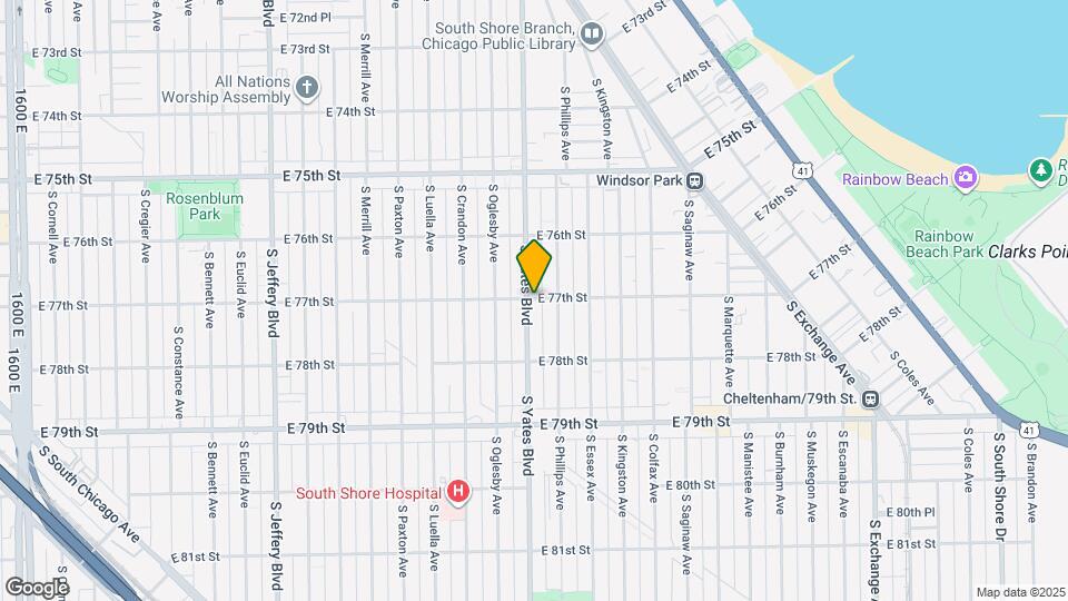 2408 E 77th St, Unit 2A Map and Location Details