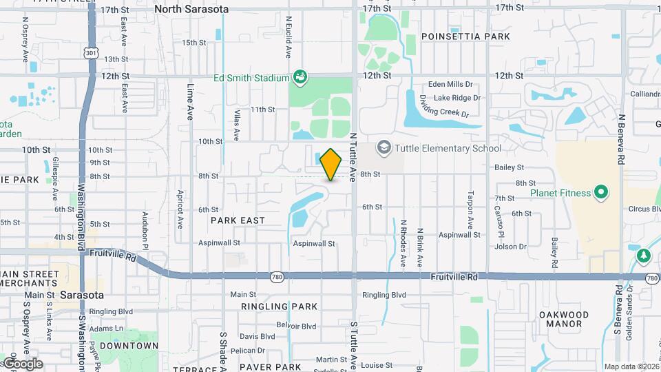 2709 Hidden Lake Blvd, Unit C Map and Location Details