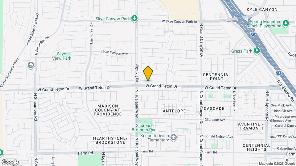 10001 Desert Bighorn Ct Map and Location Details