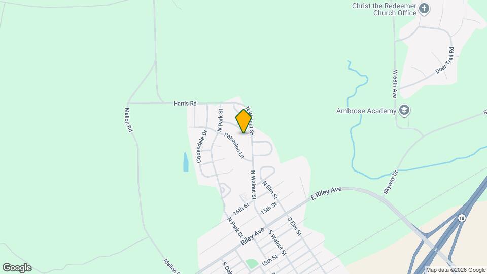 302 Appaloosa Trail Map and Location Details