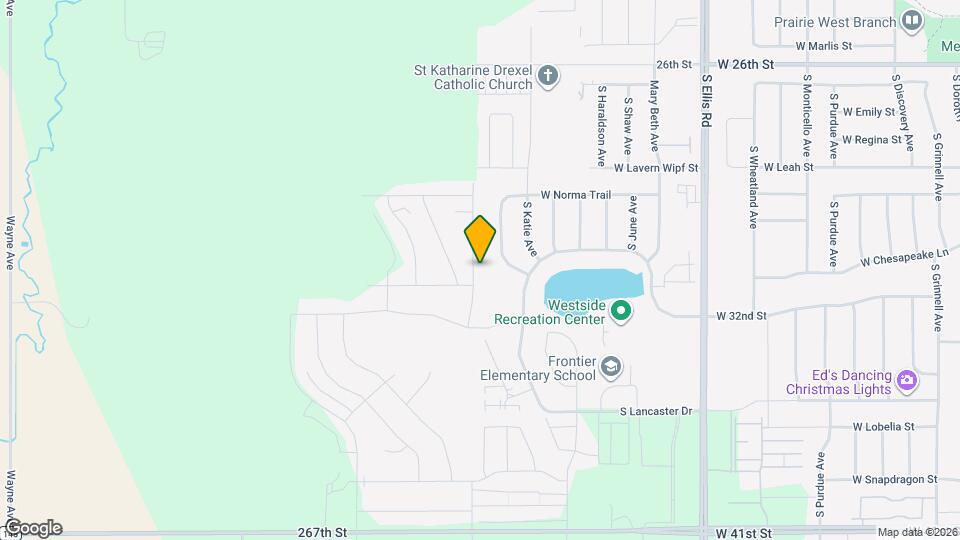 3 Bed 2.5 Bath Townhome in West Sioux Falls Map and Location Details