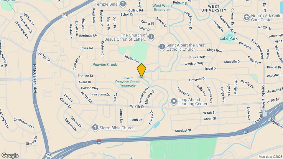 2643 Powder Dr Map and Location Details