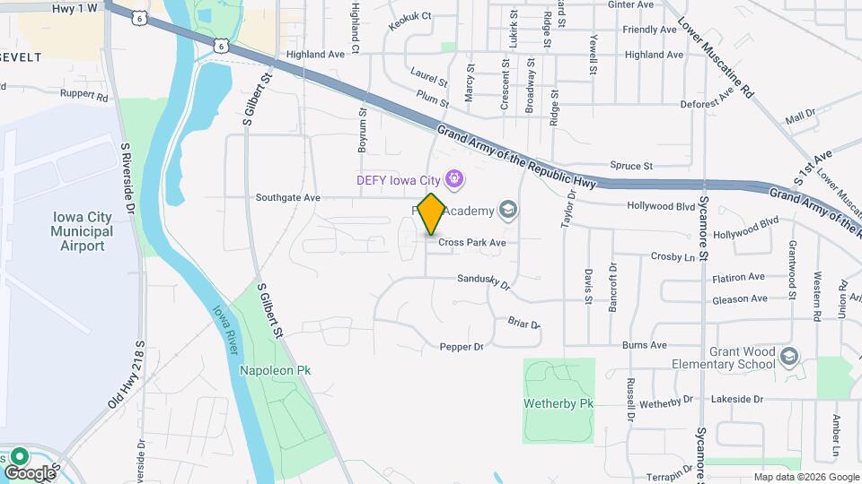 804 Cross Park Ave Mapa y Detalles de la Ubicación