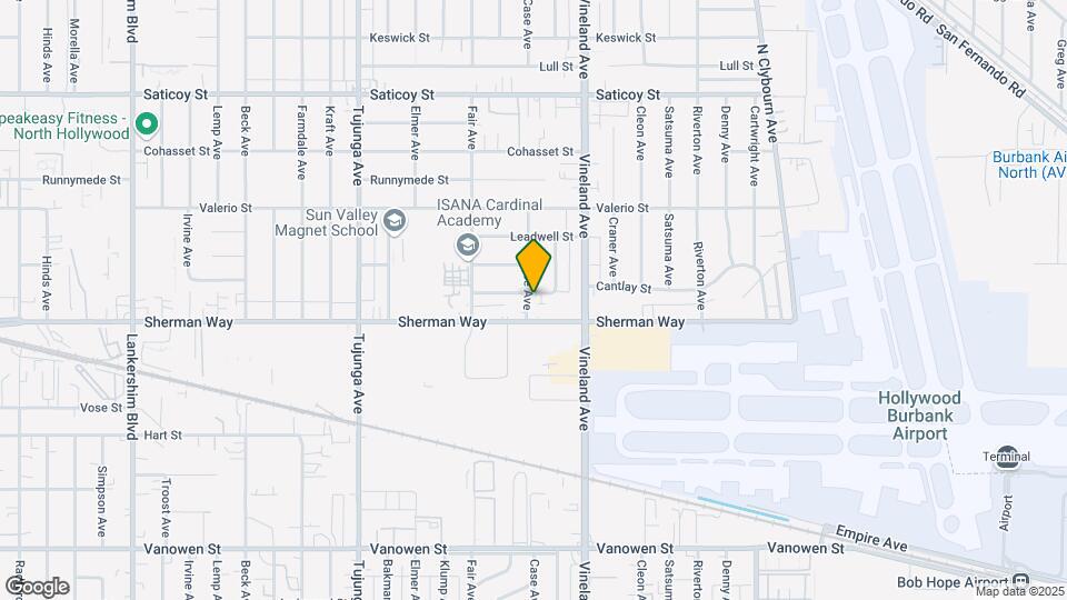 11058 Cantlay St Map and Location Details