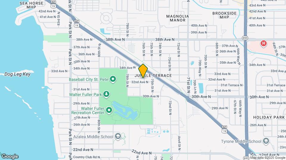 7601 32nd Ave N Map and Location Details